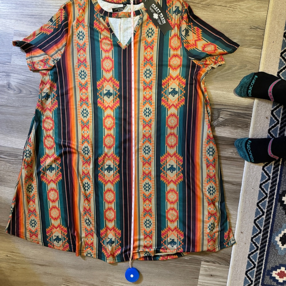 New with tags Crazy Train dress. Size XL
